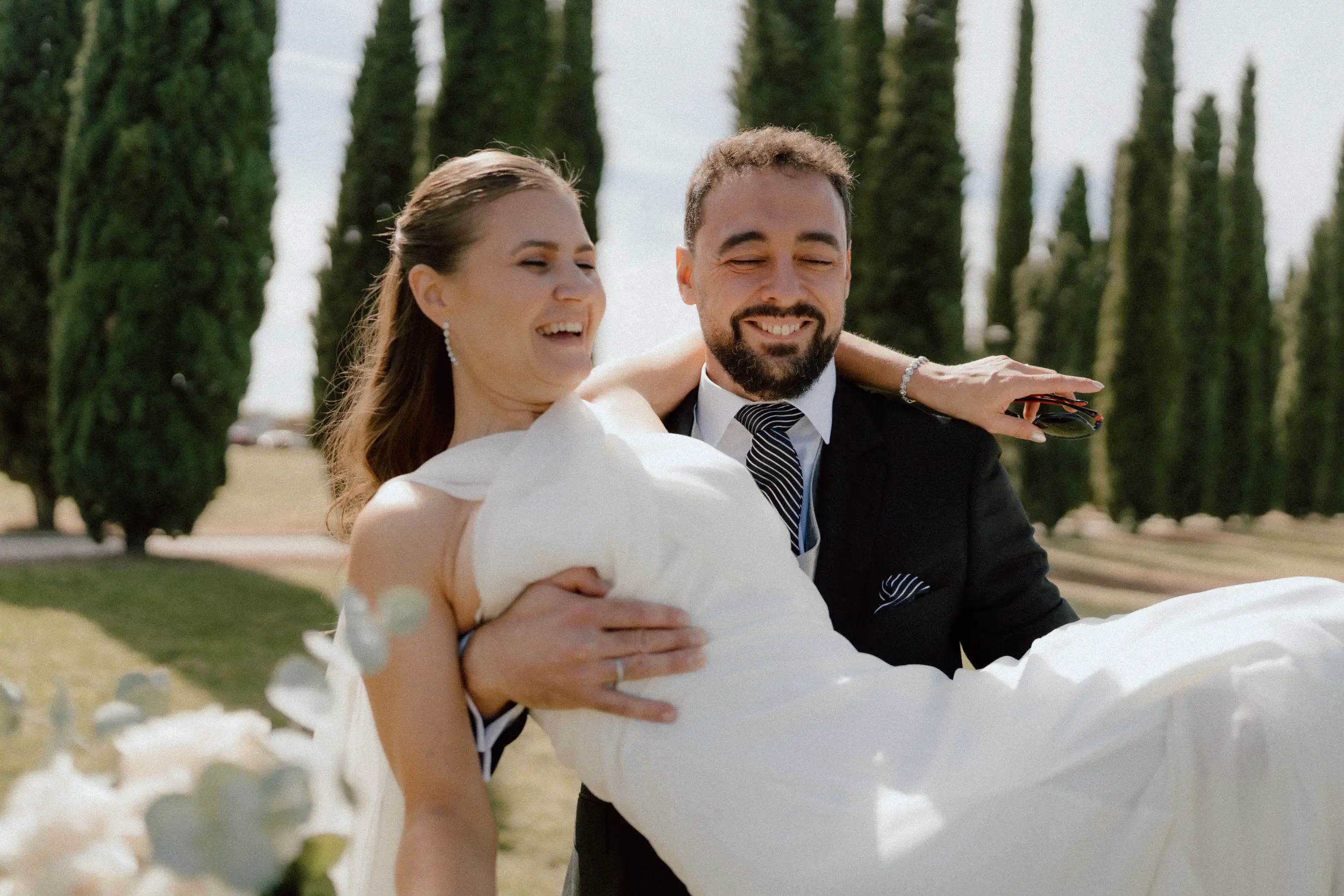 Wedding of Martina and Eloy in Madrid
