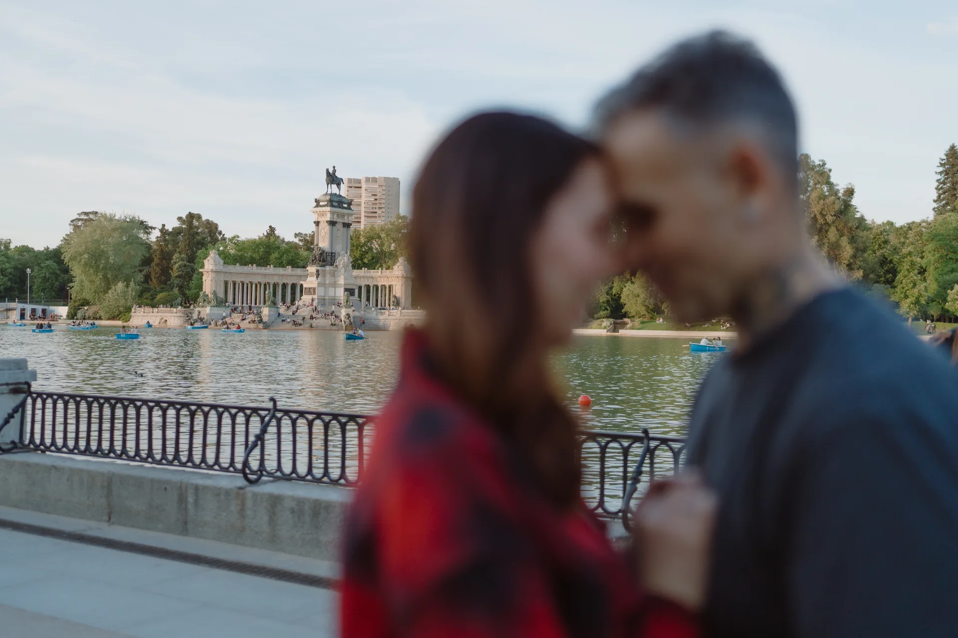 Sesión de embarazo en Madrid · Me caso, literal