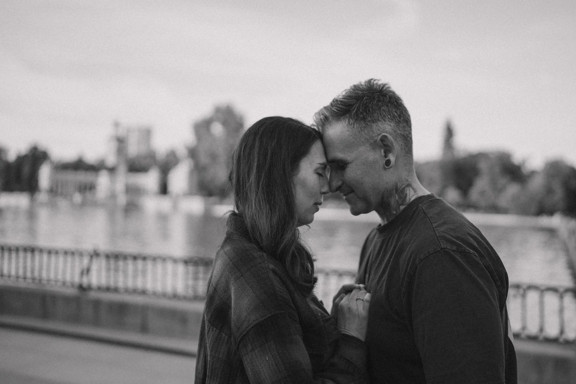 Sesión de embarazo en Madrid · Me caso, literal