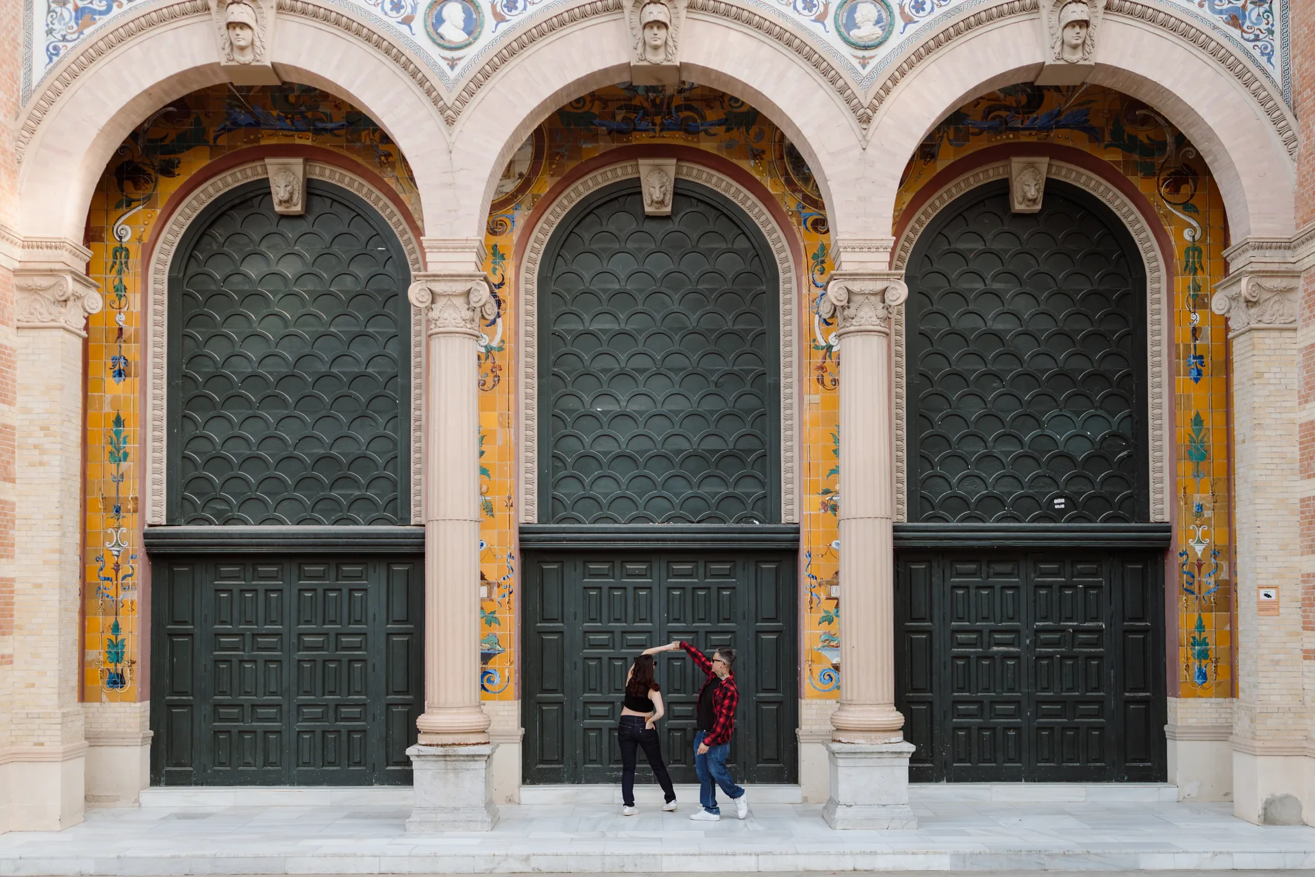 Sesión de embarazo en Madrid · Me caso, literal