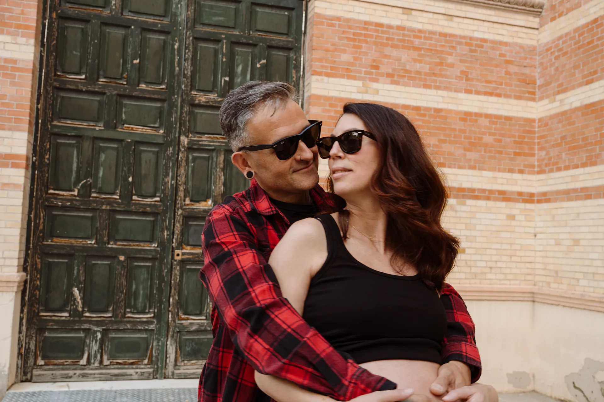 Sesión de embarazo en Madrid · Me caso, literal