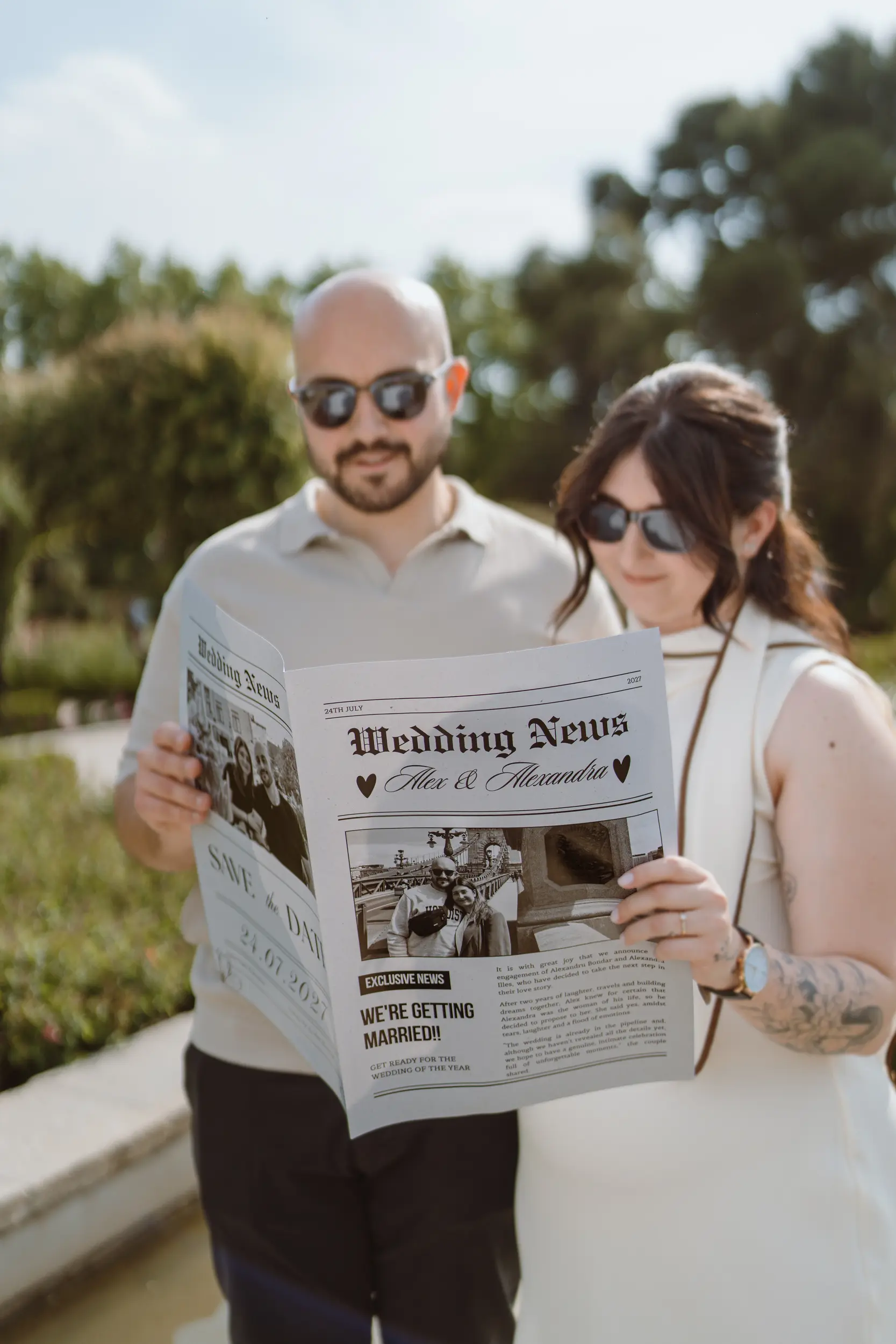 Alex y Ale &middot; Save The Date Retiro &middot; Me caso, literal