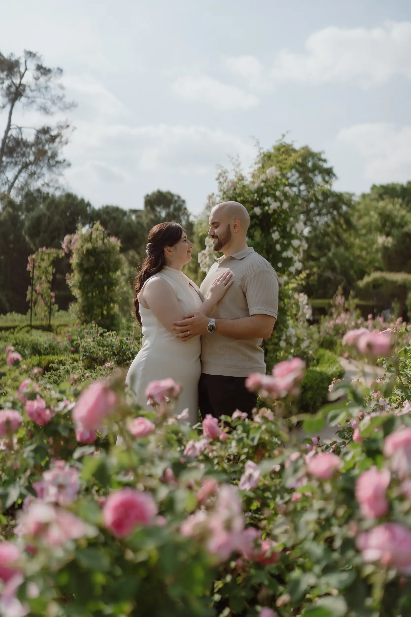 Couple photoshoot in Madrid · Me caso, literal