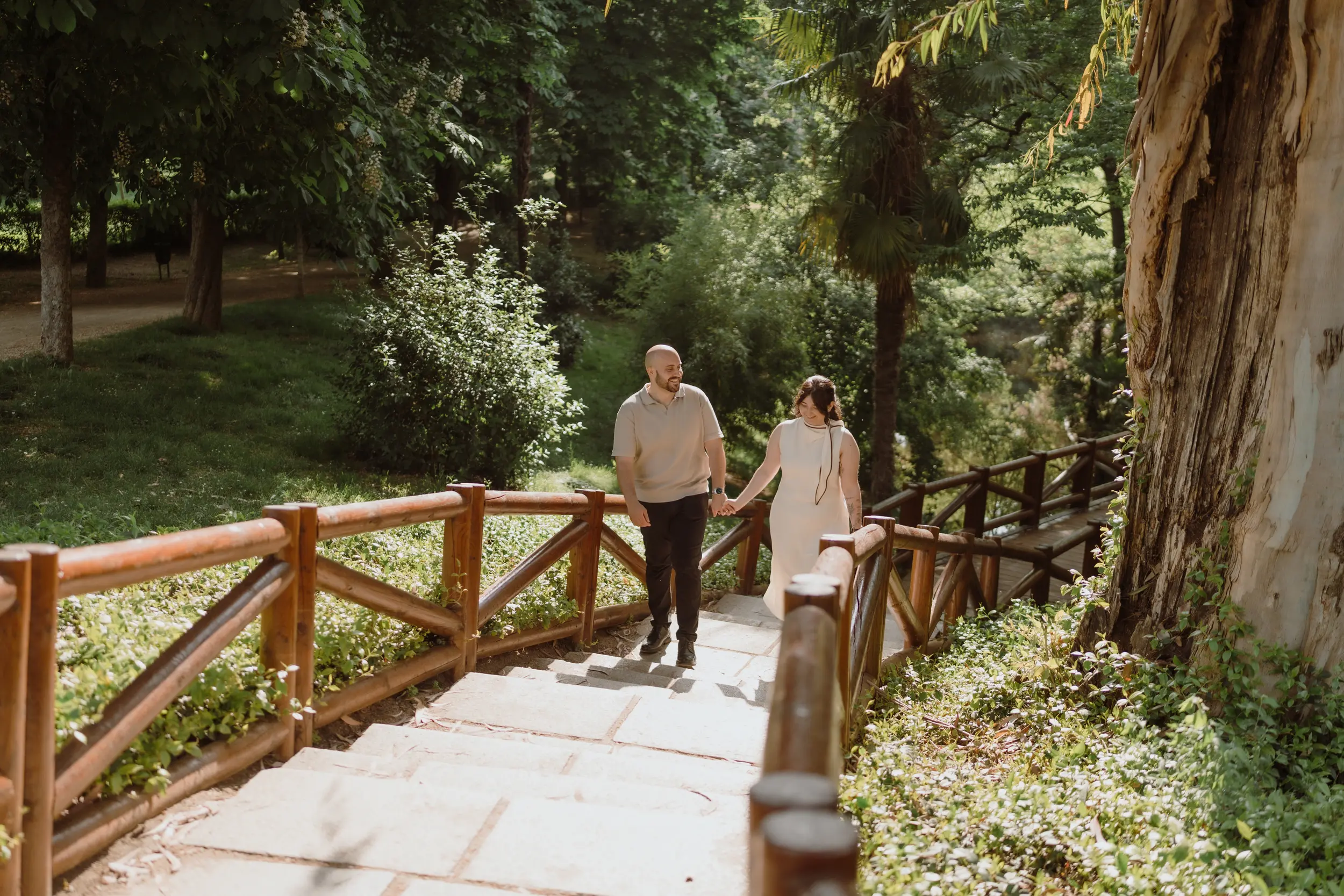Couple photoshoot in Madrid · Me caso, literal