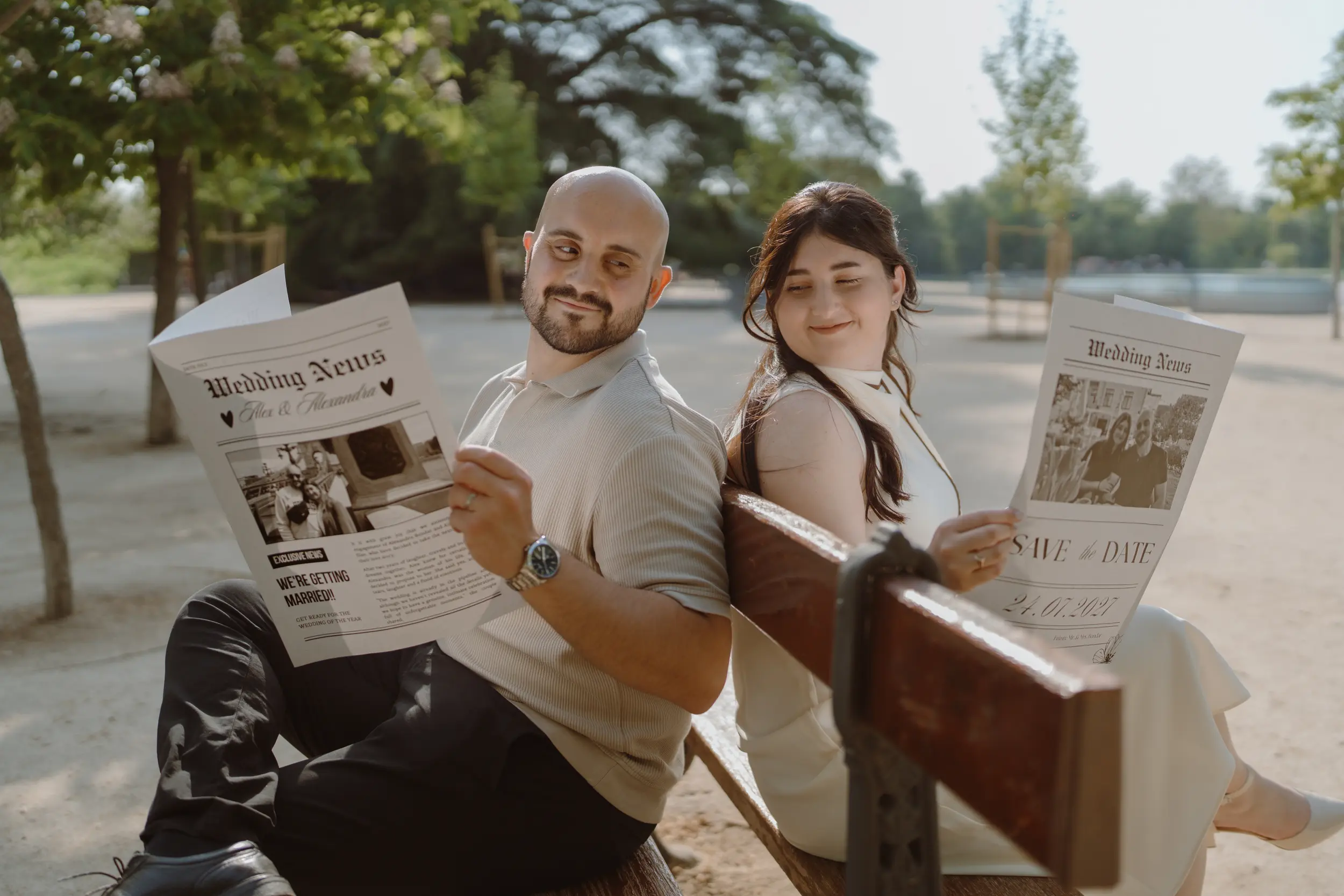 Alex y Ale &middot; Save The Date Retiro &middot; Me caso, literal