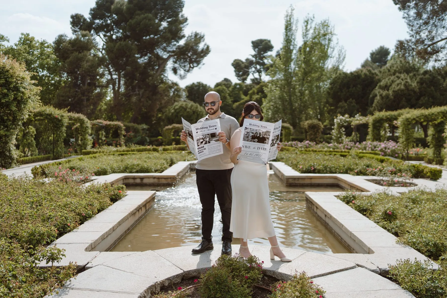 Alex y Ale &mdash; Save The Date Parque del Retiro